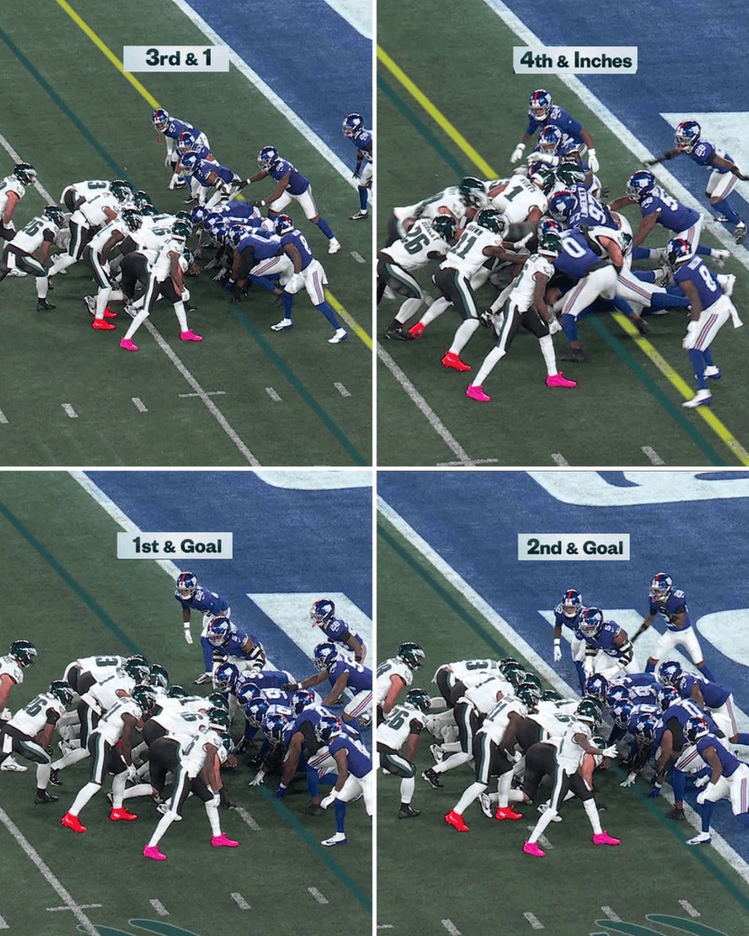 NFL Firestorm: Micah Parsons and Giants Coach Brian Daboll Blast Eagles’ Shocking Four Tush Push Plays!