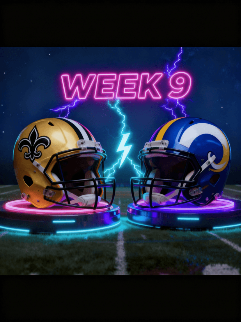 ⚜️ Who Dat Nation, Get Ready — Here’s Everything You Need to Know for Saints vs. Rams in Week 9!
