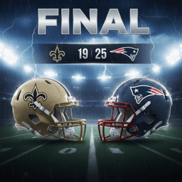 New Orleans Saints Lose to New England Patriots in NFL Week 6 2025