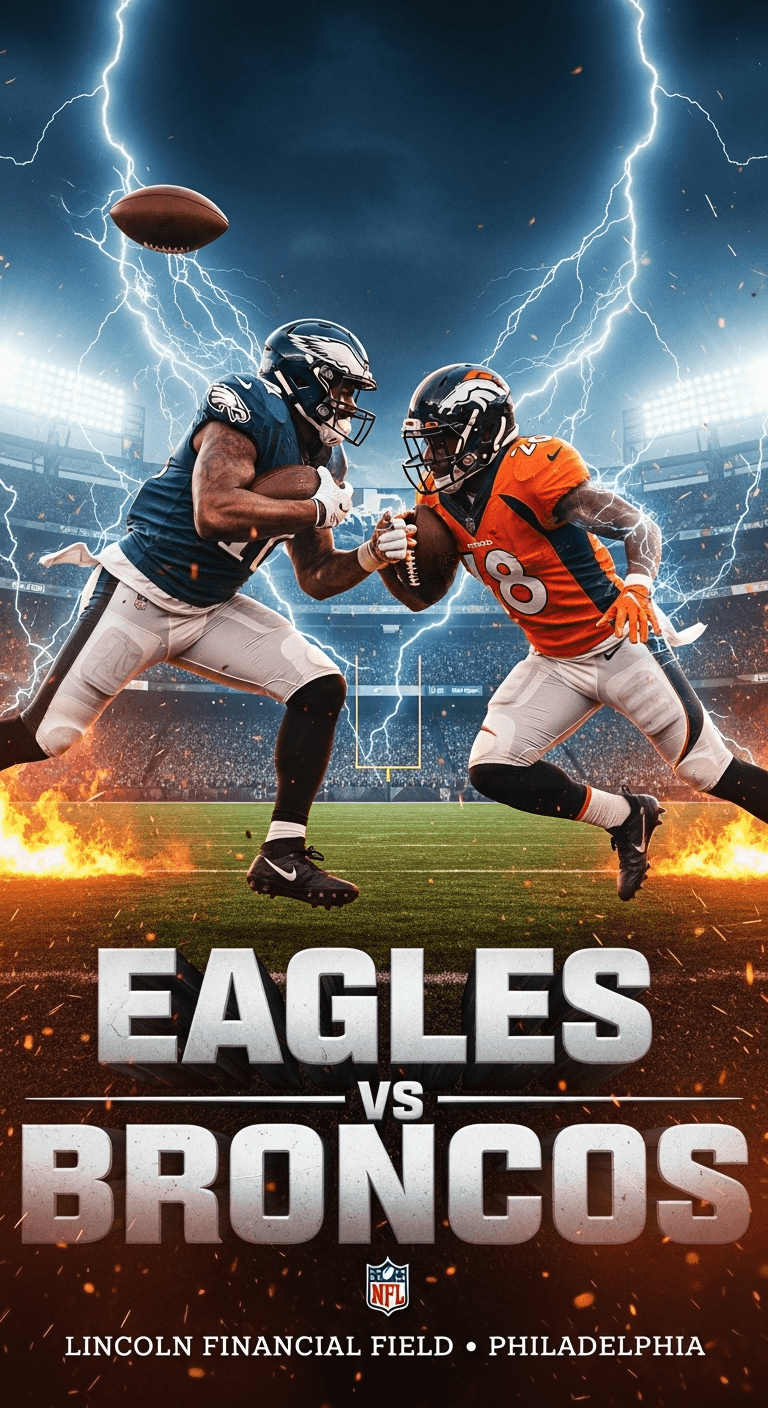Week 5 NFL 2025 - Philadelphia Eagles vs Denver Broncos
