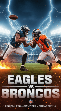 Week 5 NFL 2025 - Philadelphia Eagles vs Denver Broncos