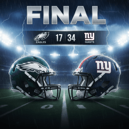 Eagles Update: Philadelphia Falls 34-17 to Giants in Intense Week 6 Clash