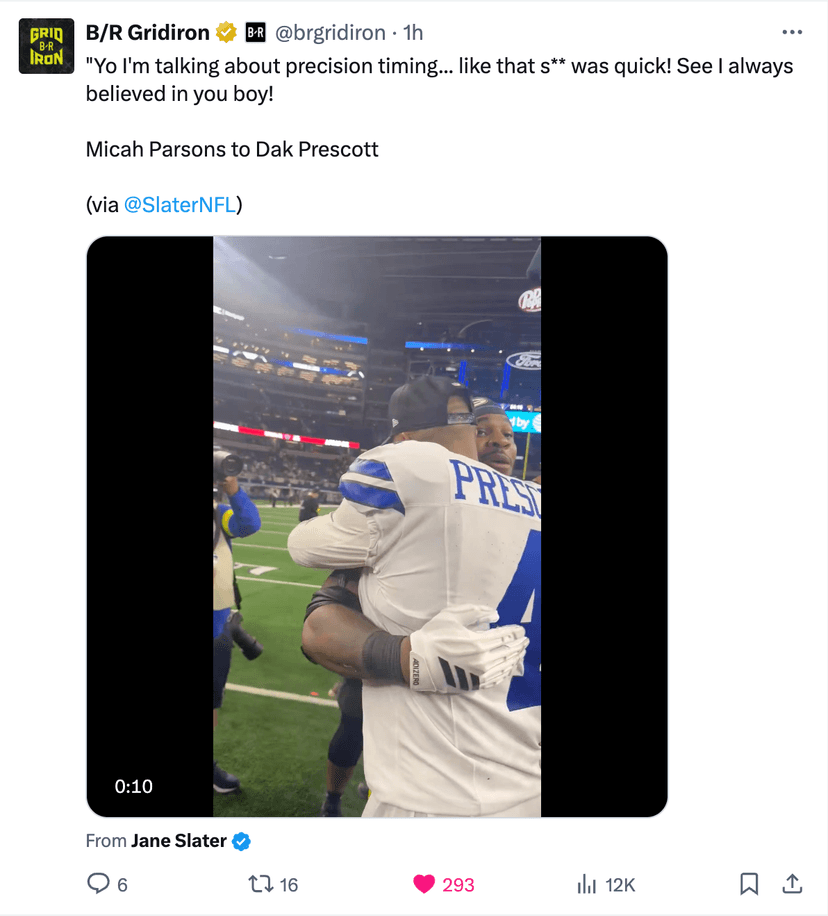 Micah Parsons Shatters Rumors of Rift: Warmly Embraces Old Teammates After Dramatic Tie With Cowboys