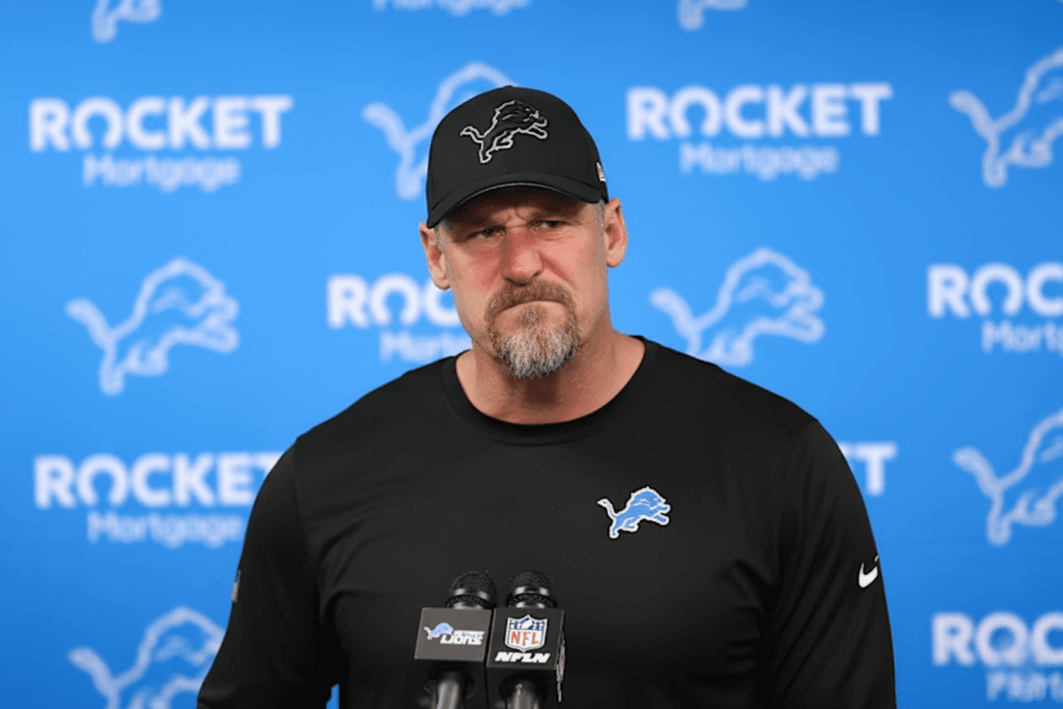Lions Head Coach Dan Campbell FURIOUS in Postgame Presser When Asked About Controversial Call in Week 13 Loss to Packers