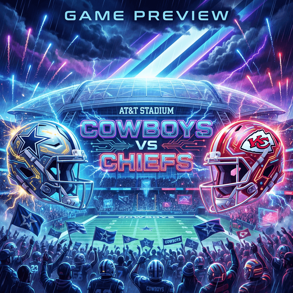 GAME PREVIEW: Cowboys vs Chiefs Week 13 - Thanksgiving Showdown At AT&T Stadium, And This Time It Is Personal For Dallas