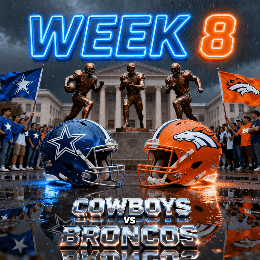 Dallas Cowboys vs Denver Broncos Week 8 2025: Preview, How to Watch, Tickets, and More