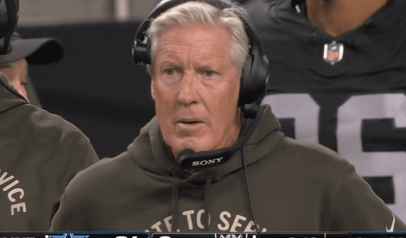 The Worried Look on Pete Carroll’s Face as the Cowboys Win, Dak Prescott Fires Back Saying That Mouth Should Take a Long Trip