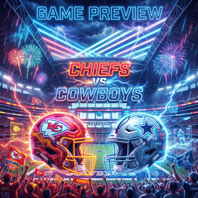 Game Preview: Chiefs vs Cowboys Week 13 - Match Info, How To Watch, Kickoff Time