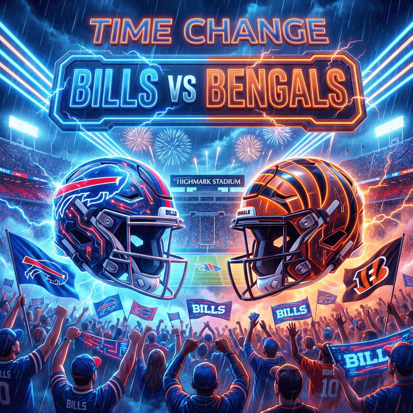 Official Time Change for Bills vs Bengals Week 14 as Buffalo Bills Announce Major Stadium Construction Update