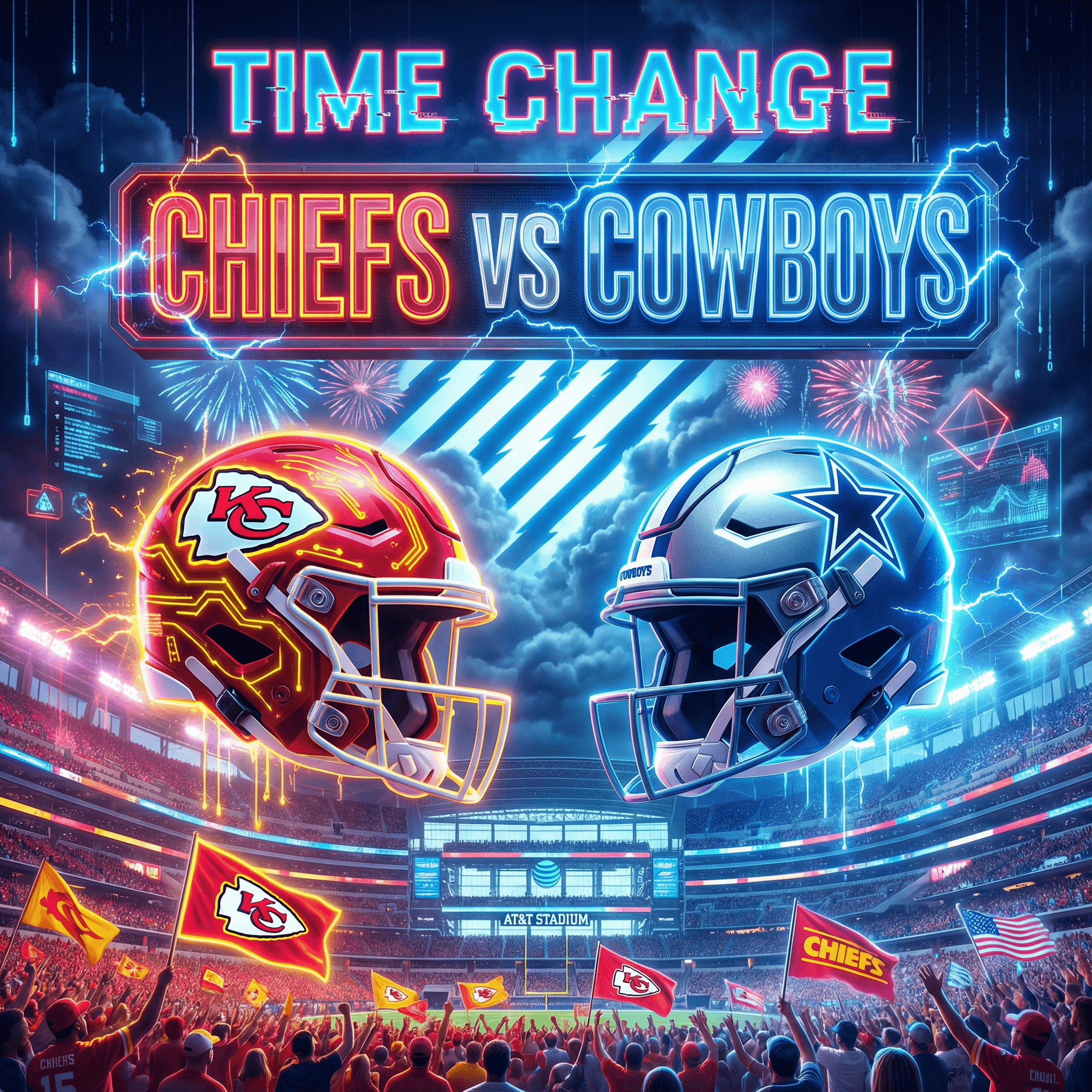 Time Change In Week 13: Chiefs vs Cowboys Adjusts Around A “White Thanksgiving”