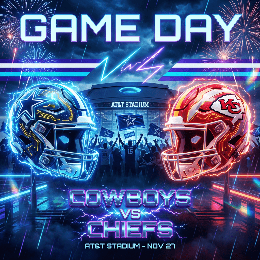 Everything You Need To Know About Cowboys vs Chiefs in Week 13: How To Watch Live, Traffic, Weather And More