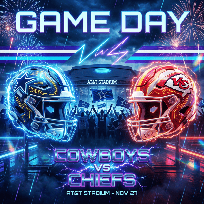 Everything You Need To Know About Cowboys vs Chiefs in Week 13: How To Watch Live, Traffic, Weather And More