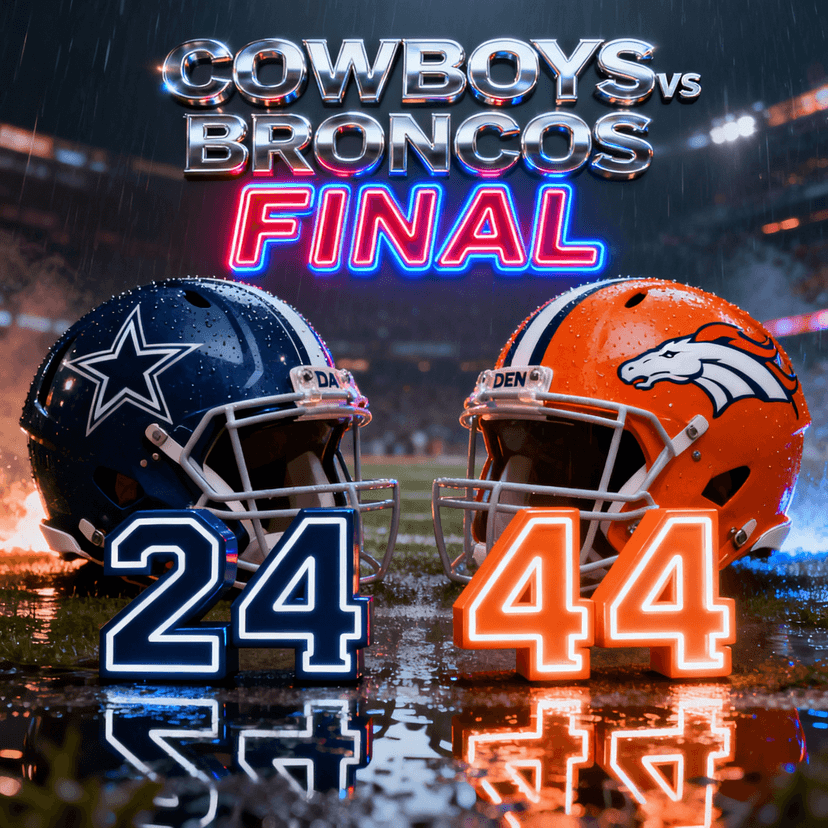 Cowboys vs Broncos Week 8 Game Summary: A Tough Night for Dallas, But Hope Remains