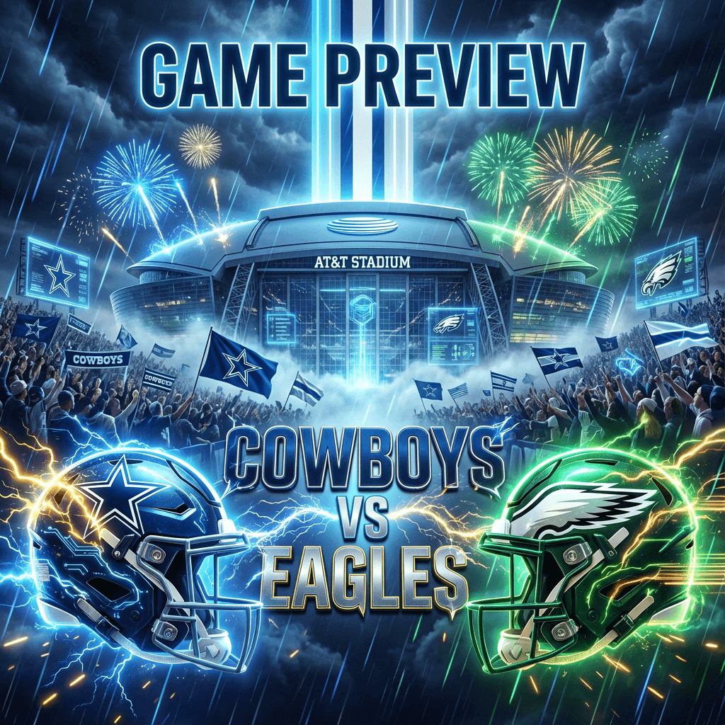 Cowboys vs Eagles Week 12 Game Preview: How To Watch, Weather, Traffic And Parking At AT&T Stadium