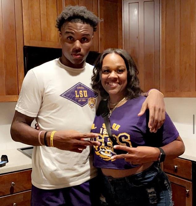 Kyren Lacy's mom breaks silence with emotional statement after LSU  receiver's suicide | Daily Mail Online