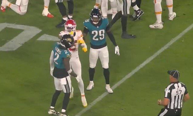 🚨NFL IN CHAOS: Chiefs Star ERUPTS — Drops F-Bomb, Clashes With Jaguars Player, and Now Faces a SEASON-ENDING Suspension After Explosive Sideline Meltdown!🔥
