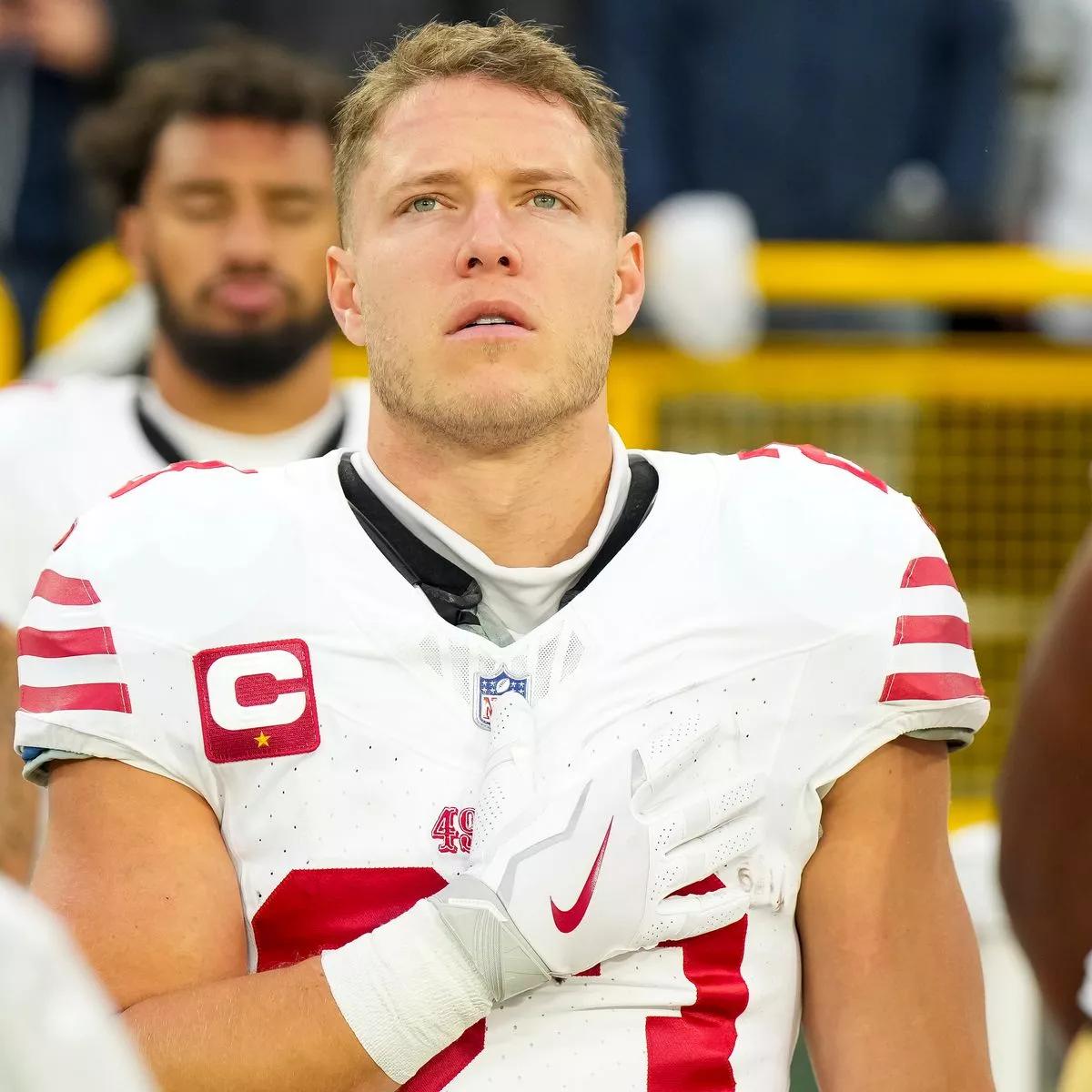 Christian McCaffrey breaks silence on 'humbling' season-ending injury for  49ers - The Mirror US