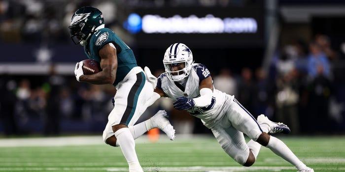 Eagles-Cowboys Rivalry: Can A.J. Brown and DeVonta Smith Hit the Field?