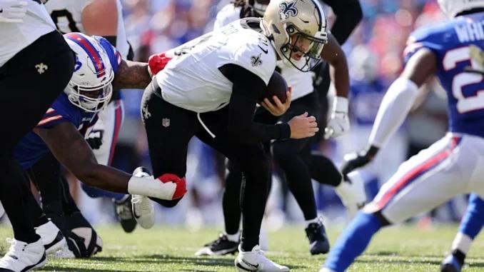 Four referees who officiated the game between the New Orleans Saint and Buffalo Bills have been suspended due to….