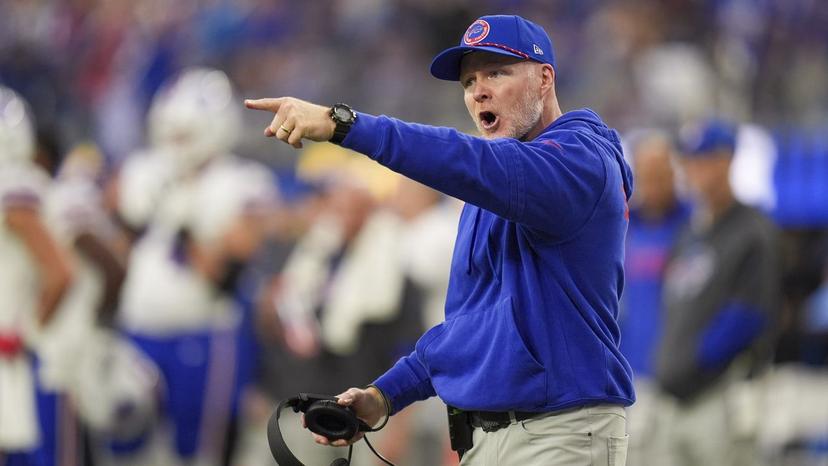 Bills Head Coach Sean McDermott Benches Star Left Tackle Before Steelers Game for "Shocking" Reason