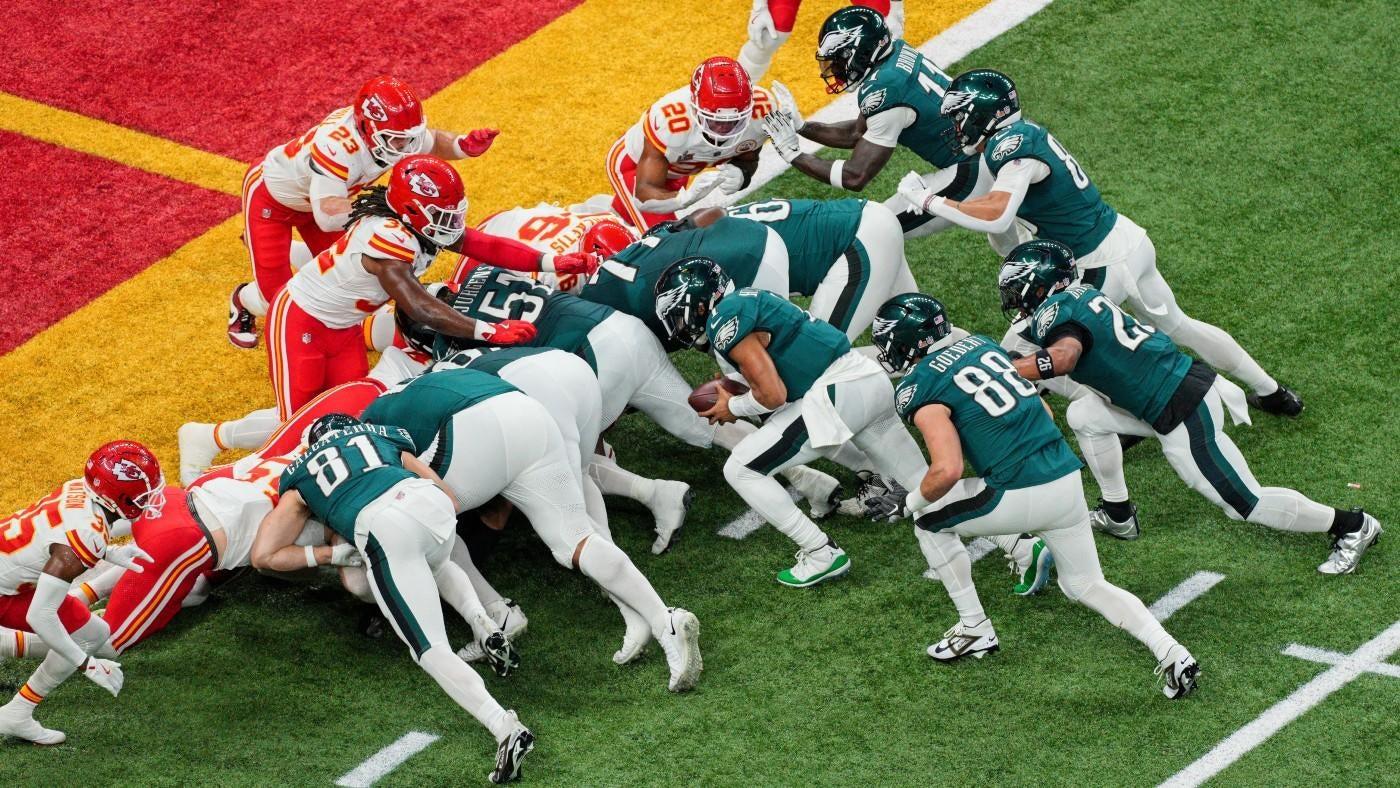 What is the 'Tush Push?' How Eagles execute the play, why they run it so  well, and how other teams fare - CBSSports.com