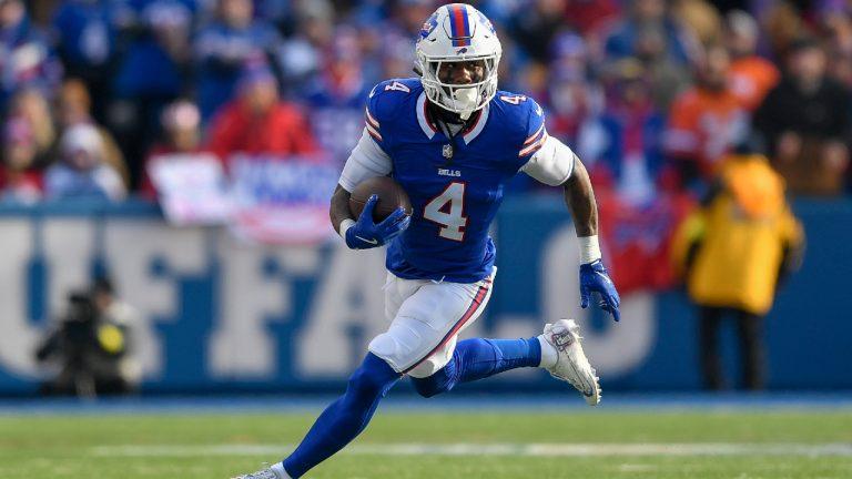 James Cook's contract standoff with Bills reaches third practice -  Sportsnet.ca