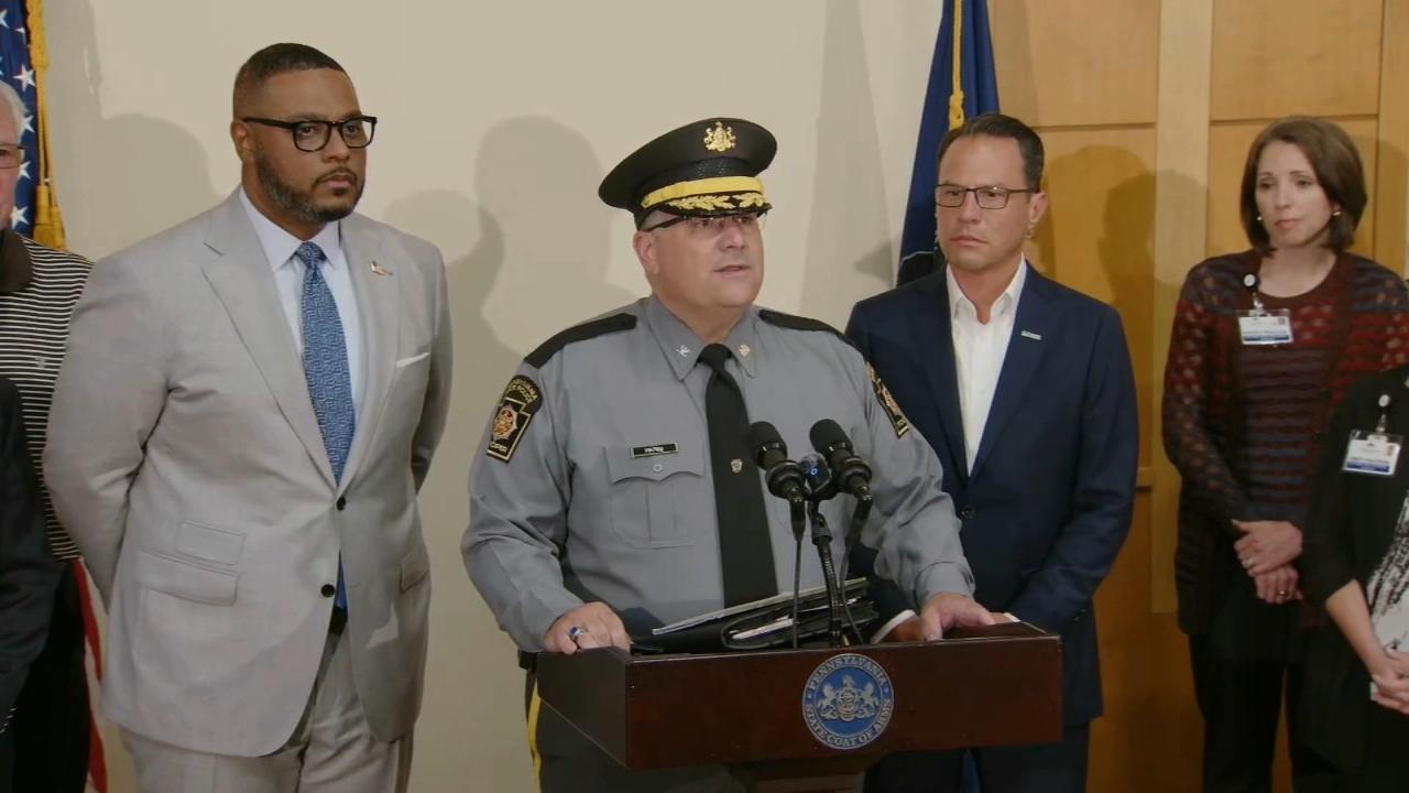 York County, Pa. shooting: 3 officers dead, 2 injured after being shot while serving warrant in Pennsylvania - ABC7 San Francisco