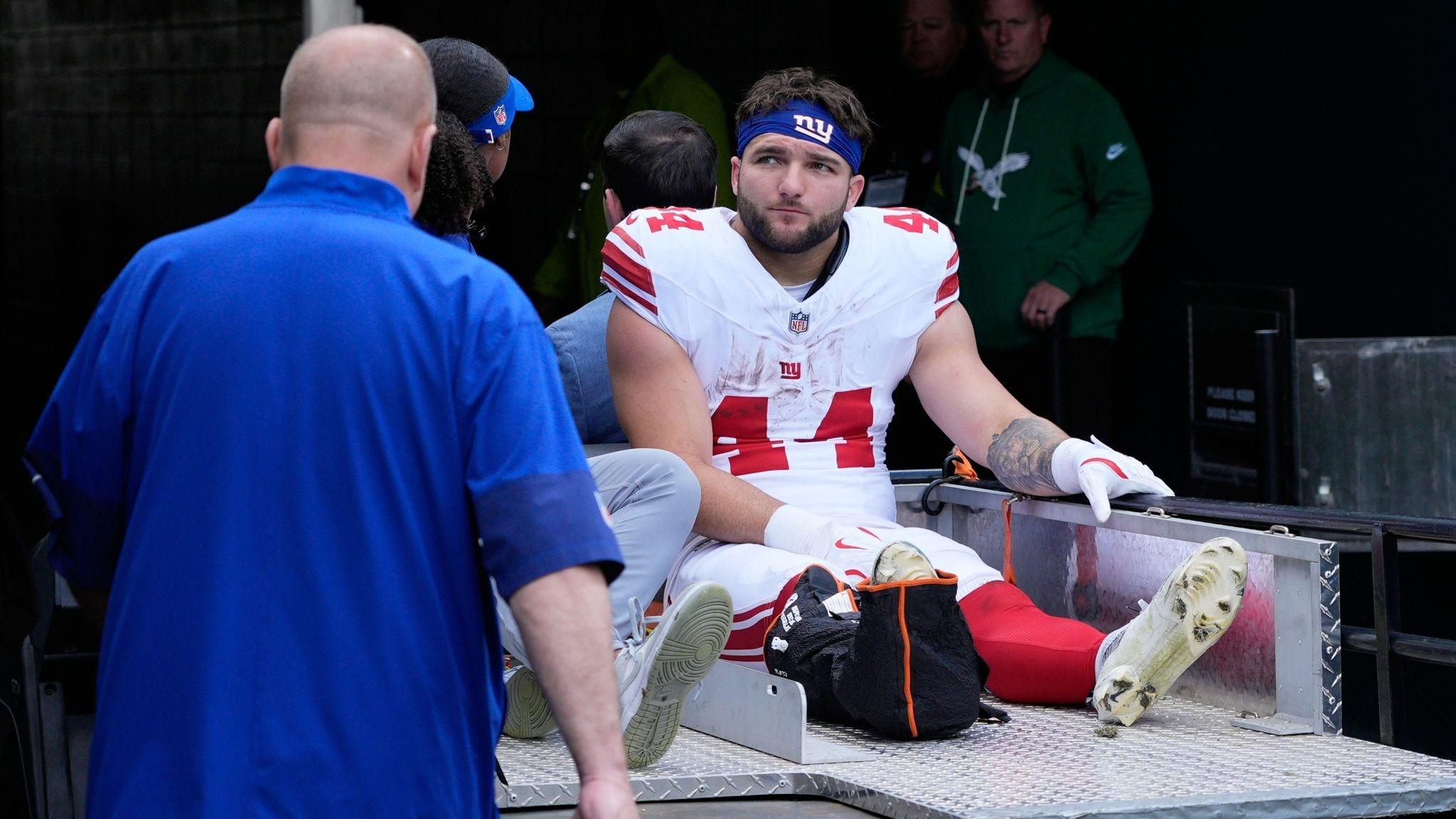 Giants RB Cam Skattebo Defends Eagles’ Zack Baun After Injury Controversy, Reveals True Cause Behind His Ankle Break