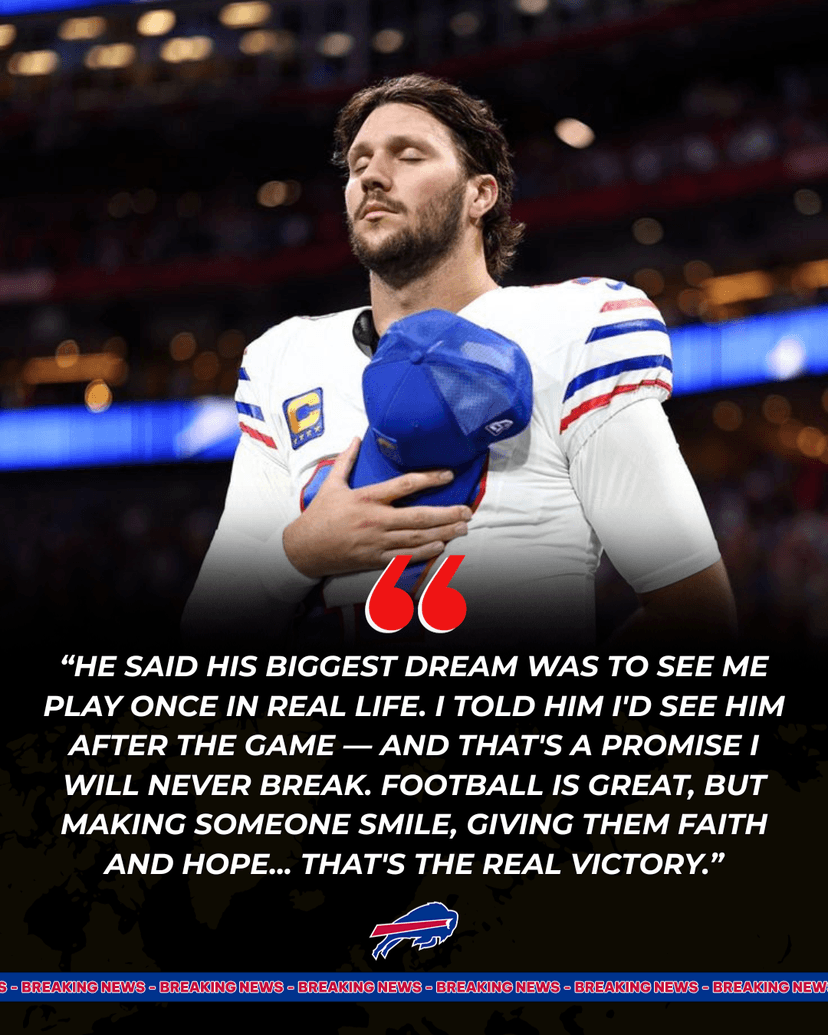 SHOCKING NEWS: Josh Allen Stuns NFL World After Refusing Jersey Swap With Panthers Rookie – The Real Reason Leaves Fans Calling Him a True Buffalo Legend