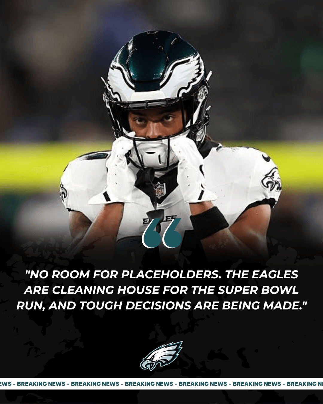 Philadelphia Eagles Begin Purge - To Make Way for Stars.