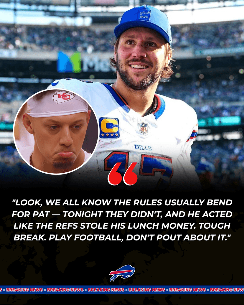 Mahomes Goes Viral for "Crying" Meltdown in Locker Room After Chiefs' Bitter Loss to Bills – No Ref Favoritism This Time