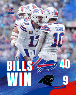 Bills Win And Top 3 Things We Learned from Bills’ Dominant Win over Panthers