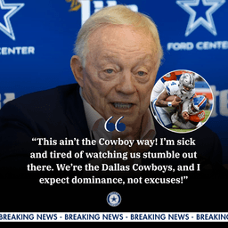 Jerry Jones Unhappy with Cowboys’ 2025 Record: Open to Trades to Boost Team