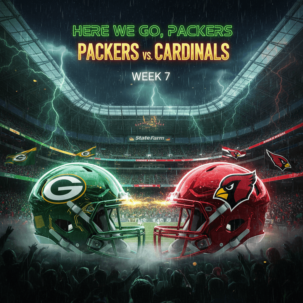 Packers vs Cardinals – Week 7 Game Information