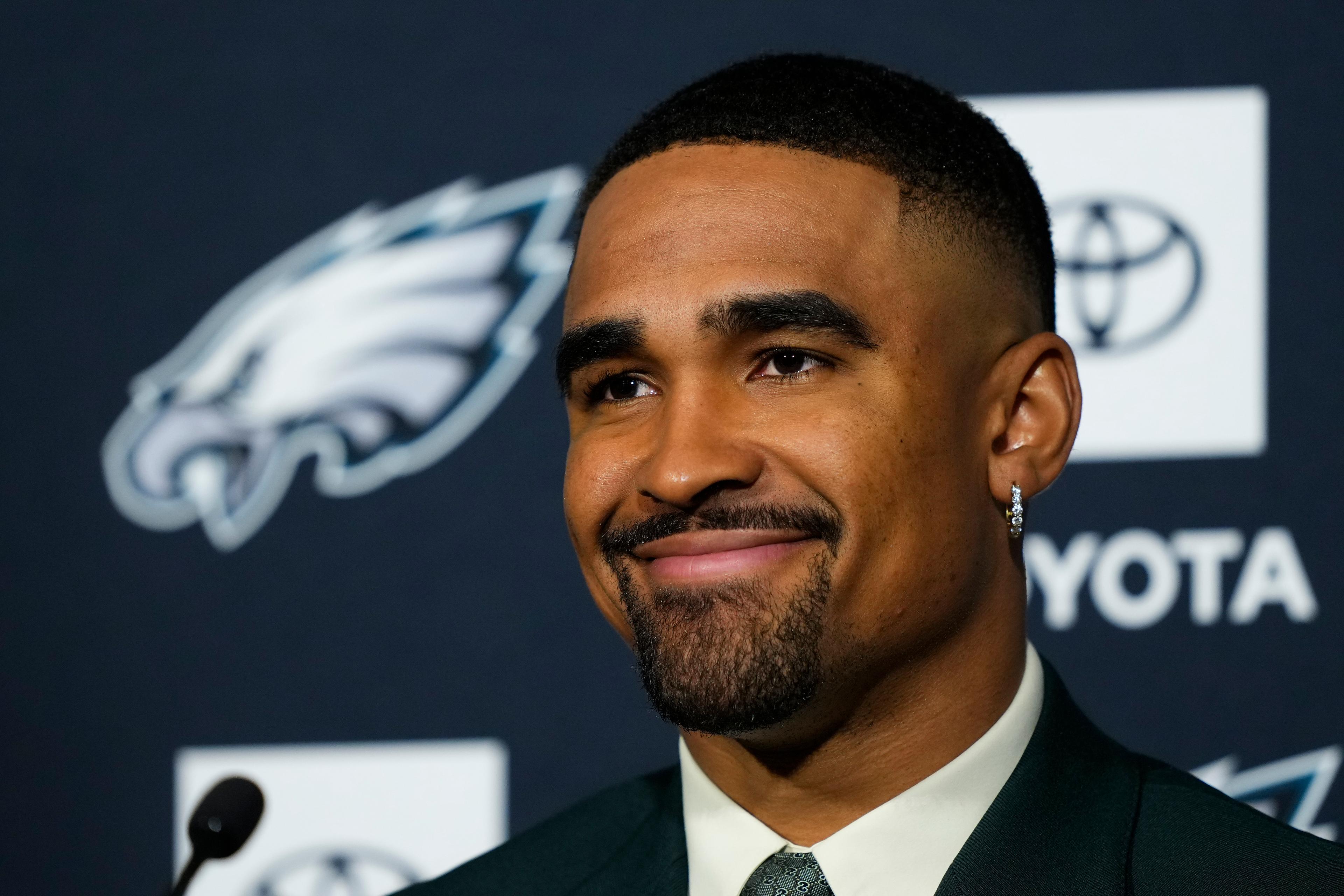 Eagles quarterback Jalen Hurts is insecure. It's his superpower