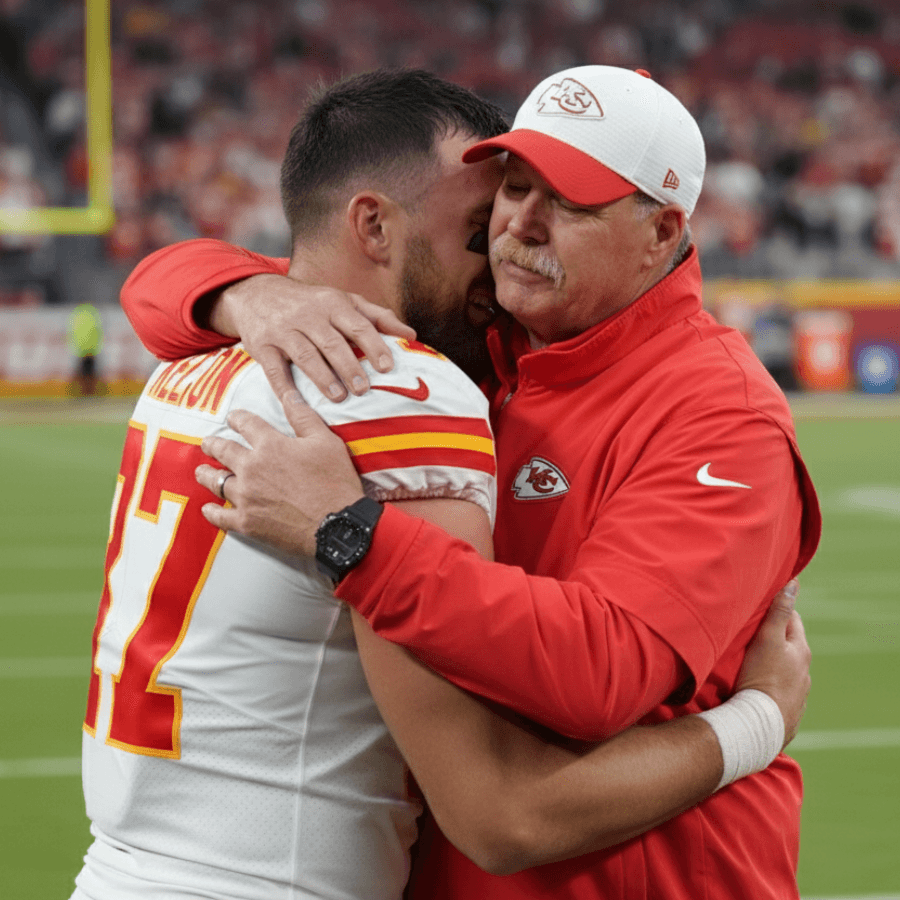 Travis Kelce admits it's hard to balance love and football in his relationship with Taylor Swift - Andy Reid's sympathy moves fans