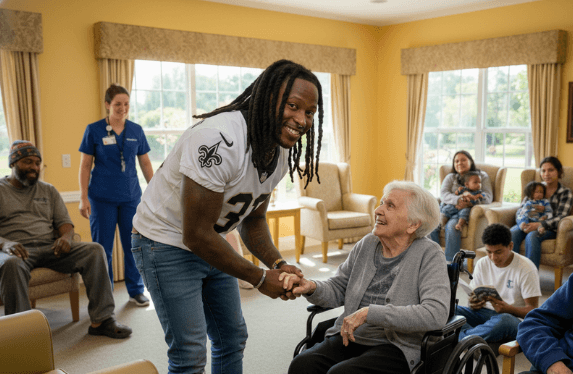 NO HALLOWEEN, NO PROBLEM: Alvin Kamara Chooses Kindness Over Celebration