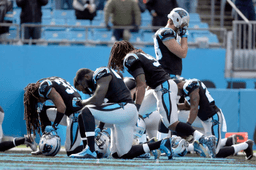 After Week 11 Win Over Falcons, Panthers Players Skip Celebration to Pray for Jets Cornerback Shot in NYC Early Sunday Morning