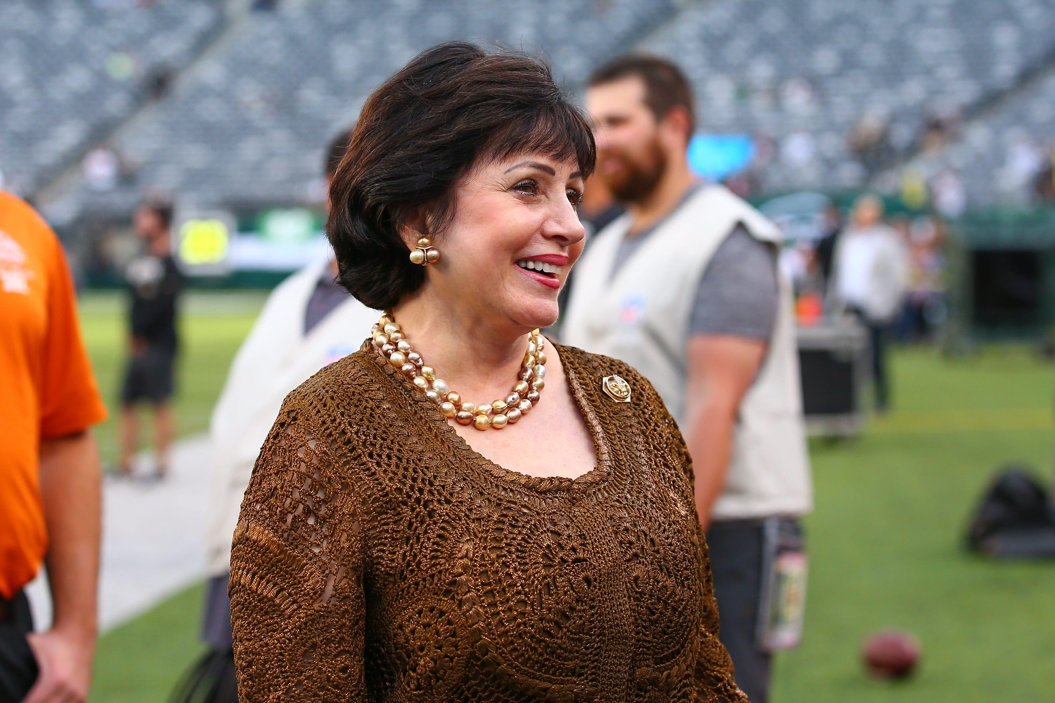 New Orleans Saints Owner Gayle Benson Is the First Lady of Football and the NFL