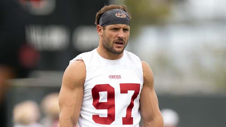 Something Fishy is Going on with Nick Bosa at 49ers Training Camp