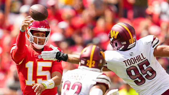 Washington Commanders get primetime shot at Mahomes, Chiefs in high-stakes 2025 game