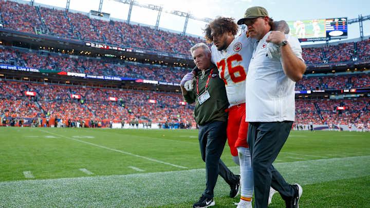 Chiefs Announce Shocking News as Starting LG Suffers Possible Concussion in Recent Game Against Broncos