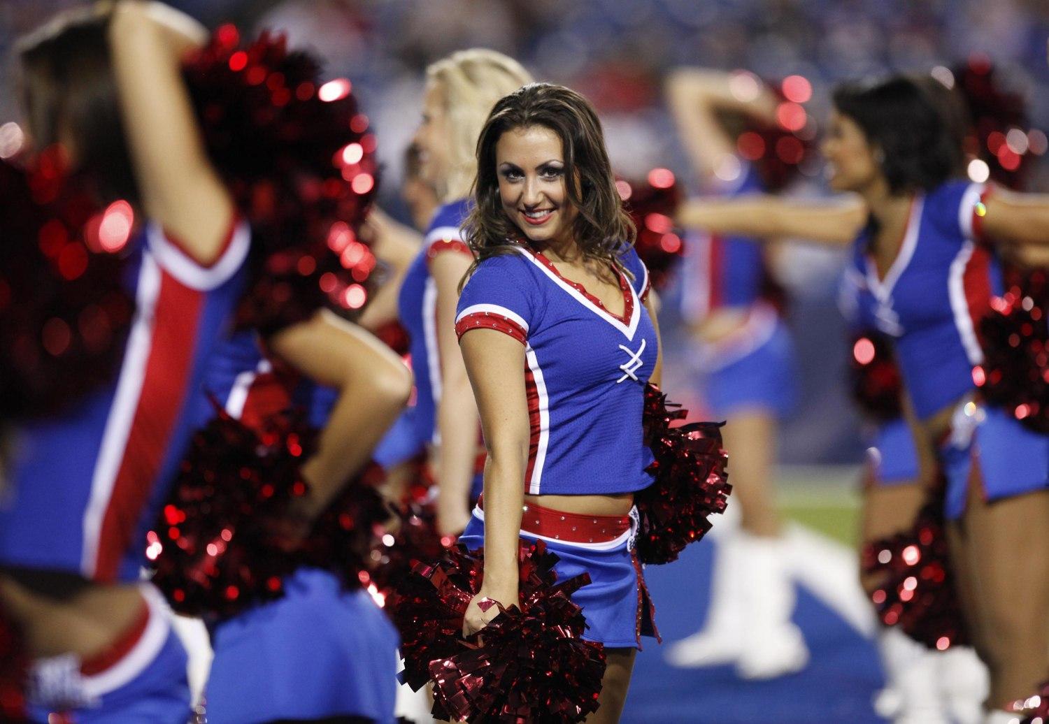 Ex-Buffalo Bills Cheerleaders Sue Over Low Pay, 'Jiggle Test'